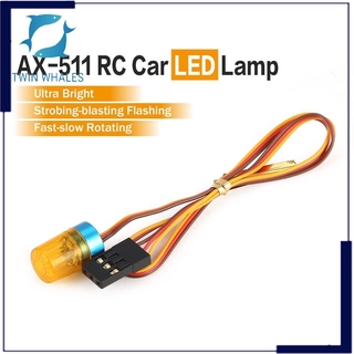 AX-511 RC Car LED Lamp with Strobing-blasting Flashing โหมดหมุนเร็ว - ช้า