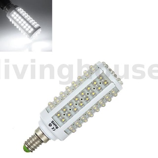 พร้อมส่ง หลอดไฟ Led 108 ดวง E14 7W 450Lm 6500K 110V ประหยัดพลังงาน สีขาวบริสุทธิ์