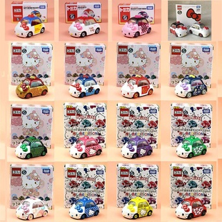 ของเล่นเด็ก Tomica Takara Tomy Hello Kitty Sanrio KT cat limited edition รถของเล่นสําหรับเด็ก