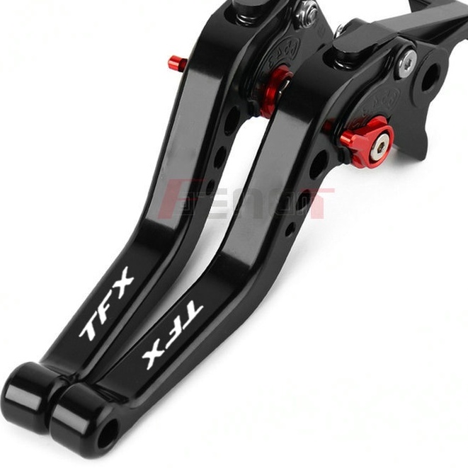 !สําหรับ YAMAHA TFX 150 TFX150 2016-2020 ดัดแปลงคุณภาพสูง CNC อลูมิเนียม 6 ขั้นตอนปรับยาวสั้นเบรคคัน