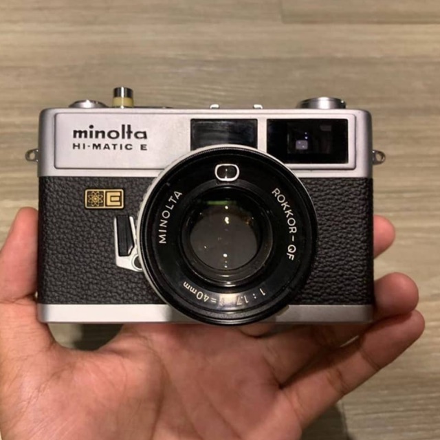 ขายกล อง Minolta Hi Matic E สภาพด ม ภาพต วอย าง ราคาต อรองได Shopee Thailand