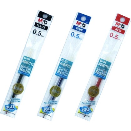 M&G R3 / R5 ปากกาเจล REFILL (0.5mm/0.7mm) 1PC