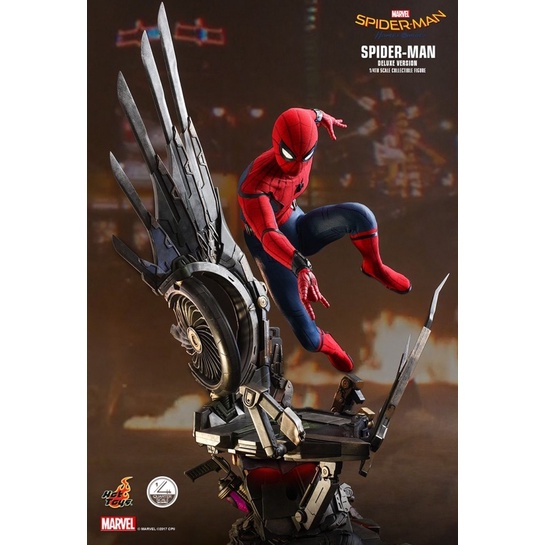 SPIDER-MAN (DELUXE VERSION) ขนาด 1/4 Hot Toys | Shopee Thailand