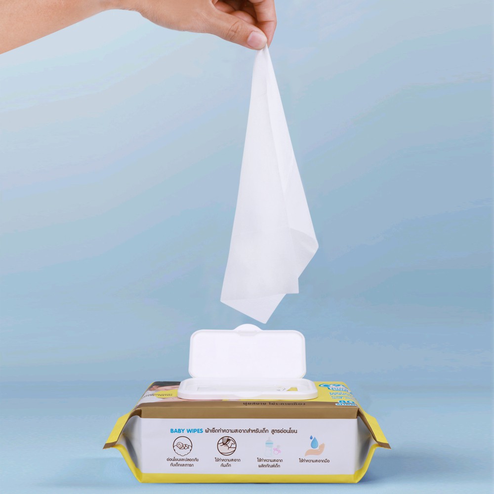 DODOLOVE Cleansing Wipes ผ้านุ่มชุ่มชื่น/ทิชชู่เปียก 20 แผ่น/ห่อ #7