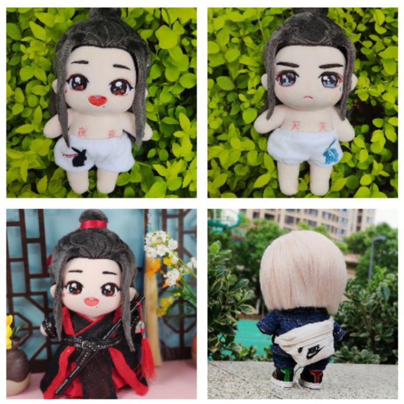 พร้อมส่ง! ชุดเว่ยอิง ชุดตุ๊กตา20cm กระเป๋าหวังอี้ป๋อ หลานจ้าน ปรมาจารย์ลัทธิมาร The Untamed :เซียวจ้