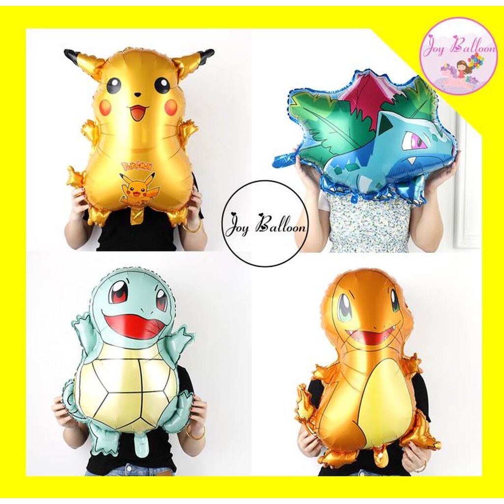 ลูกโป่งโปเกมอน Pokemon (ส่งเร็วจากกรุงเทพ) ชุดละ 6 ชิ้น รูปที่ 8