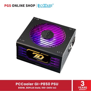 PCCooler GI-P850 PSU (เพาเวอร์ซัพพลาย) 850W, 80PLUS Gold, 100-240V AC