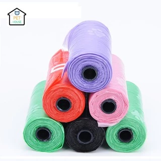 MUSI.HOME【 ราคาถูก】C165 ถุงเก็บอึสุนัข ถุงเก็บอึแมว ถุงขยะเก็บมูลสัตว์ แบบใช้แล้วทิ้ง ย่อยสลายได้ กลิ่นหอม
