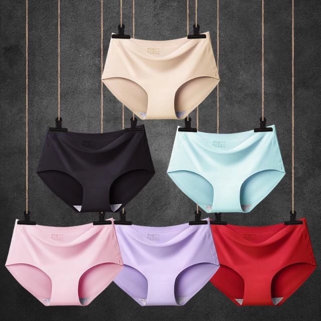 กางเกงในไร้ขอบ ใส่สบาย เนื้อผ้าสั่งทำพิเศษจ้า M-L-XL-XXL ผ้านุ่มลื่น กางเกงในผู้หญิงรับประกันคุณภาพ 810