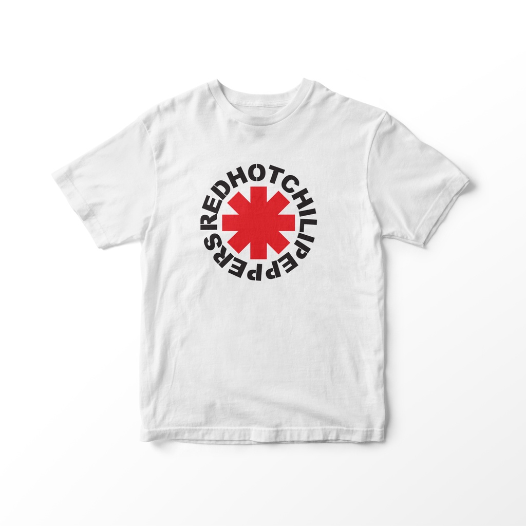 เสื้อยืดวงดนตรี Rhcp Red Hot Chili Peppers