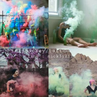 ควันสี (color smoke bomb)