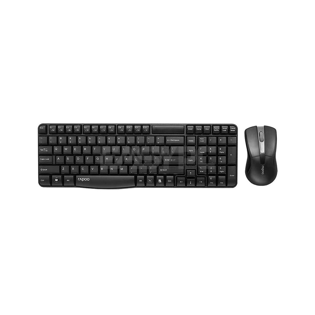 ✎❡♨Rapoo X1800 Pro Wireless Keyboard and Mouse Black, Brand New wireless keyboard and mouse.