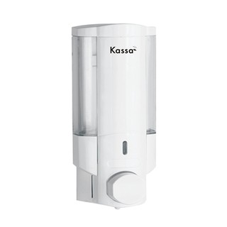 ที่กดสบู่ 1 ช่อง KASSA รุ่น KS-1071 สีขาว