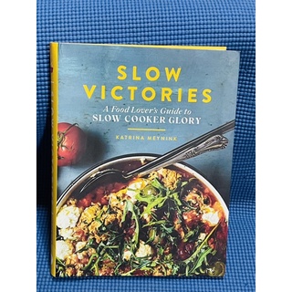 หนังสือทำอาหาร ภาษาอังกฤษ slow victories