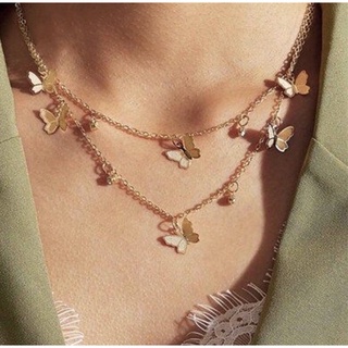 butterfly necklace สร้อยคอรูปผีเสื้อ