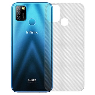 [ส่งจากไทย] ฟิล์มหลัง For infinix Smart6 ฟิล์มหลังลายเคฟล่า กันน้ำกันเหงื่อ กันรอยขีดข่วน