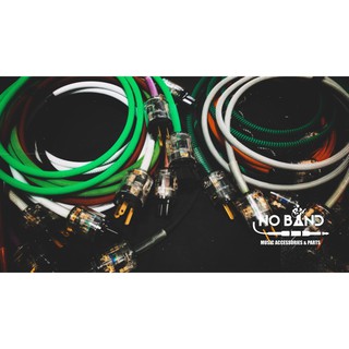 สาย AC NOBAND รุ่น NBAC1C สายไฟสำหรับอุปกรณ์ดนตรีและอุปกรณ์ไฟฟ้า