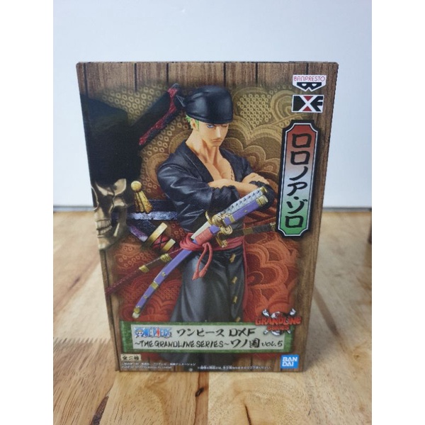 Zoro โซโล DXF มือ 1 ของแท้ JP แมวทอง - DXF The Grandline Men Banpresto Vol.5 [โมเดลวันพีช]