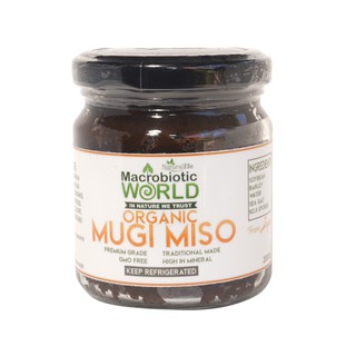 Organic/Bio Mugi Miso | มูกิ มิโซะ 200g