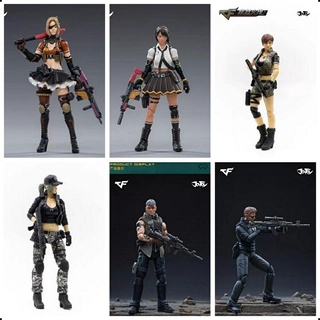 Joytoy Dark Source พร้อมส่ง สายไฟ CF Zero Kwai Fox Hunter A &amp; B/White Wolf/Blade/Swater ขยับได้ 1: 18 3.75