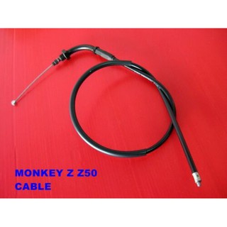 HONDA MONKEY Z Z50 THROTTLE CABLE (U) "GRADE A" // สายคันเร่ง มอเตอร์ไซค์  สินค้าคุณภาพดี