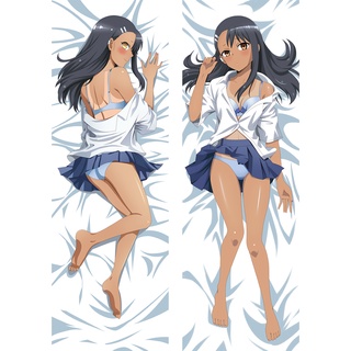 ปลอกหมอน ลายการ์ตูนอนิเมะ Nagatoro Hayase Dakimakura กอดร่างกาย สองด้าน สําหรับตกแต่งห้องนอน