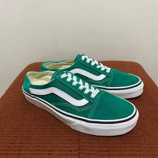 Vans Old Skool สีเขียวเข้ม37/23.5ซม.