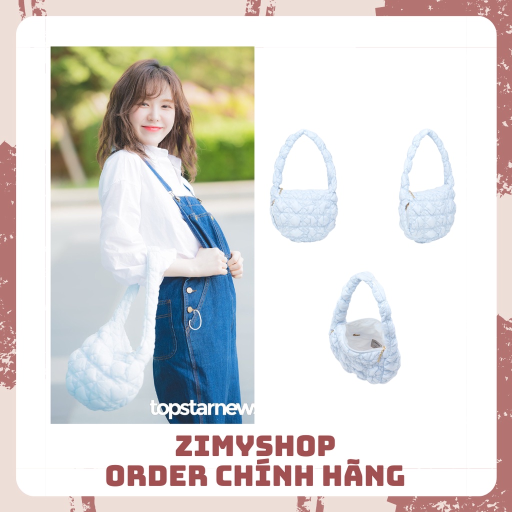 ของแท้ CARLYN WENDY RED VELVET FOAM BAG