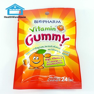 Biopharm Vitamin C Gummy 24 g (8 ชิ้น /ห่อ)