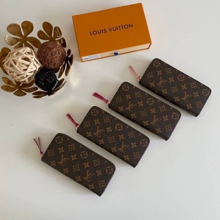 ❌Sale1590❌Louis Vuitton zippy wallet Hiend 1:1 พร้อมส่ง มาพร้อมอุปกรณ์ครบเซท หนังแท้100% size 19cm