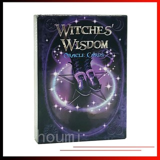 Witches Wisdom Oracle Cards ใหม่การ์ดแม่มดภูมิปัญญา 47 ชั้น