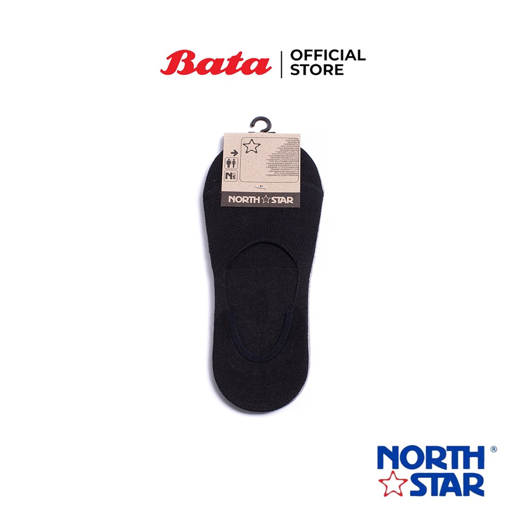 Bata North star Cotton Socks ถุงเท้ากีฬา ขนาด Freesize แพ็ค 2 คู่ คละสี 9580626