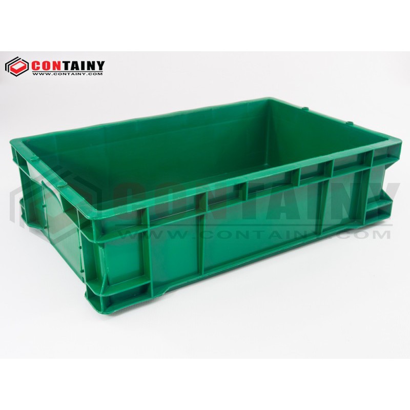 ลังพลาสติกทึบ รหัส BOX-010 ขนาด 35.7x56x15.3 ซม.