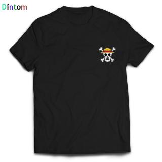 เสื้อวันพีช - HOTDEALONEPIECEอะนิเมะลูฟี่หมากฝรั่งโจรสลัดทะเลการ์ตูนเสื้อยืดDintom