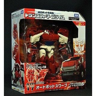 TRANSFORMERS PRIME : AM-17 VOYAGER AUTOBOT SWERVE TAKARA สินค้าจากซีรี่ทรานฟอร์เมอร์ ไพรม์ จาก TAKARA ของแท้ 100%