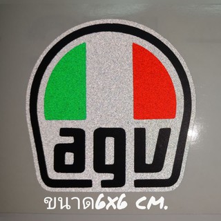 Goong Sticker AGV สติ๊กเกอร์สะท้อนแงงานตัดประกอบสติ๊กเกอร์สำหรับติดหมวกกันน็อค และรถจักรยานยนต์เพื่อความสวยงาม