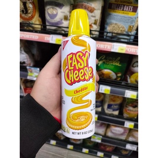 Easy Cheese Cheddar 226 g อีซี่ ชีส เชดดาร์ (เนยแข็ง ชนิดเนมชีส นาบิสโก้ ) 226 กรัม Make with Real Cheese exp3/5/22xp