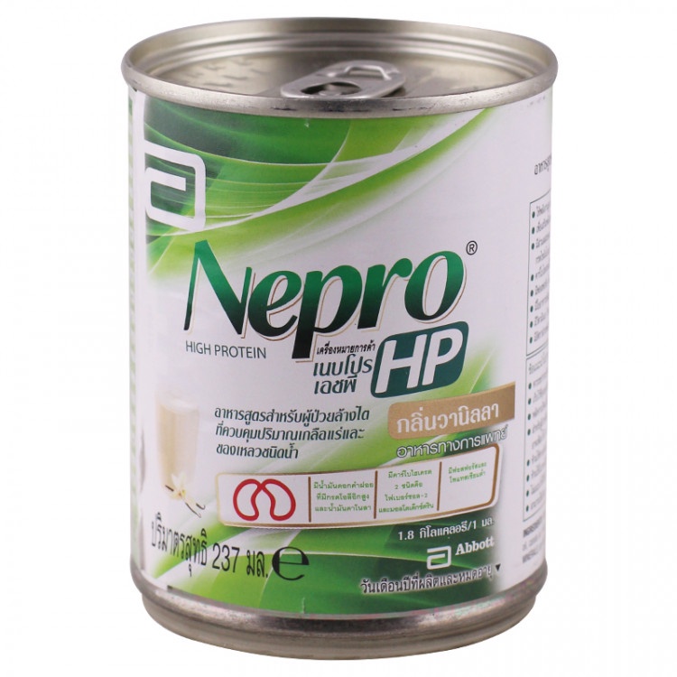 NEPRO 237 ML เนปโปร อาหารเสริม สำหรับผู้ป่วยฟอกไต นม โรคไต