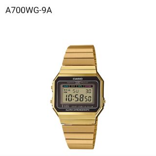 Casio แท้💯% รุ่น A700WG-9A