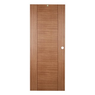 Interior door POLYVINYL LAMINATED DOOR KING P1 80X200CM Door frame Door window ประตูภายใน ประตูภายในโพลีไวนิล ลามิเนต KI