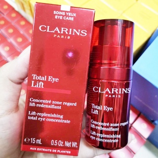 ส่งฟรี Clarins Review Clarins Total Eye Lift Serum 15ml  อายครีมรุ่นใหม่จากคลาแรงส์ AUG01