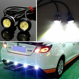 หลอดไฟ 10 W 12v Led Eagle Eye สีขาว Drl Led Dc