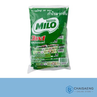 Nestle MILO  3in1 ผสมนมผงแท้ 30 กรัม /1ซอง