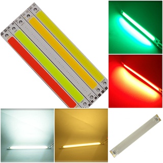 ชิปแผงไฟสปอตไลท์ LED COB 10W 12V 120x10 มม. สีขาว แดง เขียว สําหรับโมเดลไฟฟลัดไลท์ DIY