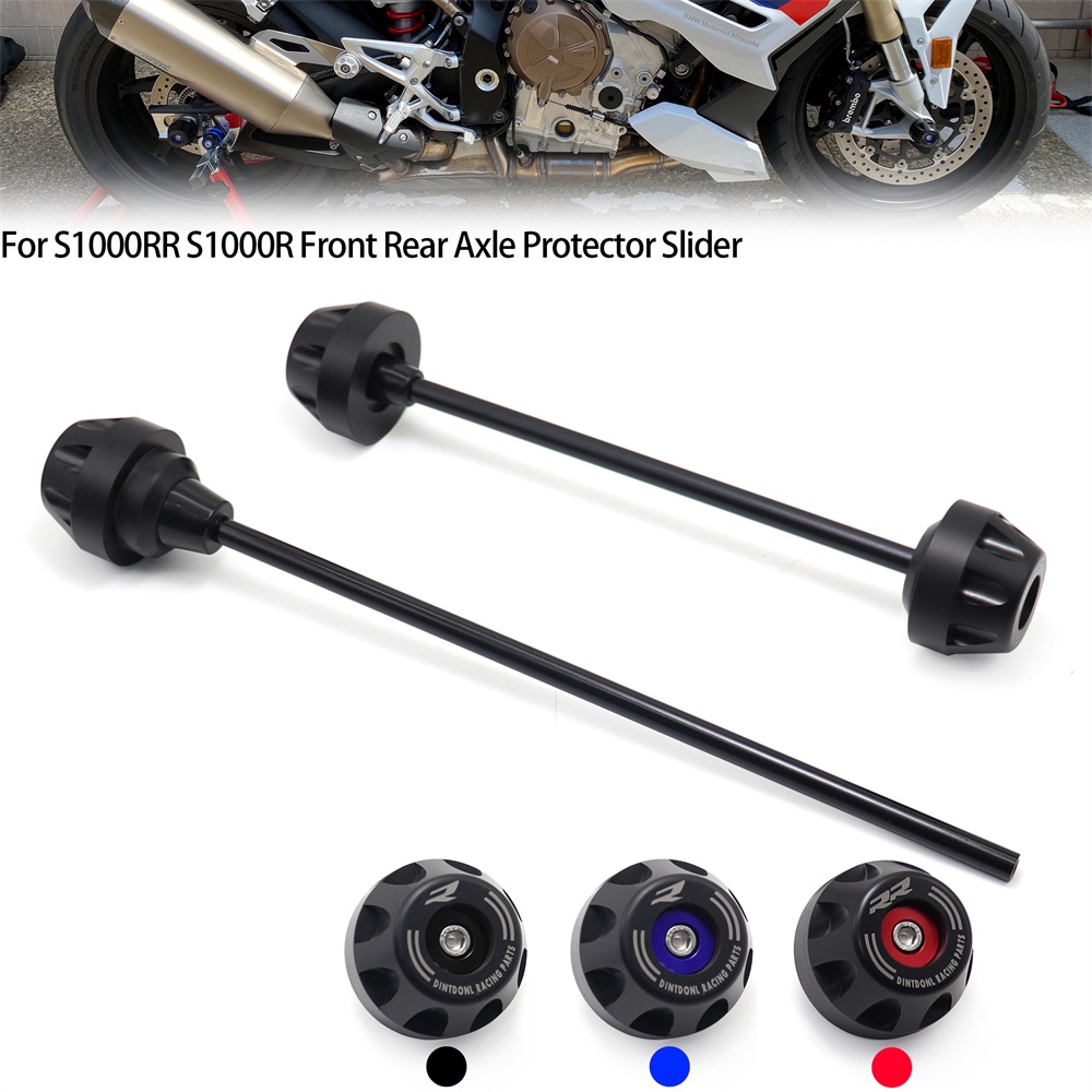 Front & Rear Axle Crash Protector Sliders For GSXR1300 & B-KING (1999-2022) – Red - View #7