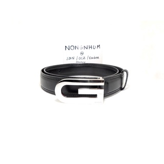 เข็มขัด Gucci belt with G buckle sz 100 40 มือ 2 ของแท้