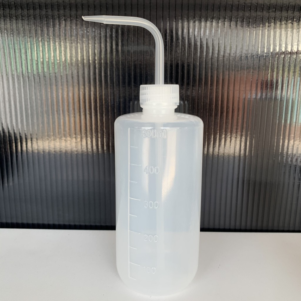 ขวดบีบ ใส่น้ำเกลือ น้ำยาฆ่าเชื้อ กรีนโซป หรือน้ำยาต่างๆขนาด 500 ML  Tattoo Soap Bottle 500 ml. Green Soap Bottle