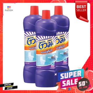 น้ำยาล้างห้องน้ำโทมิ ซูเปอร์ซูโม่ 2 850 มล. สีม่วง แพ็ก3BATHROOM CLEANER TOMI SUPER SUMO 2 850ML PACK3