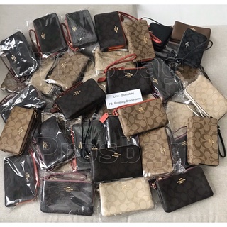 Coach คล้องมือ S2ซิป แท้💯พร้อมส่งที่ไทย (รับ coin คืน เพิ่มอีก 10% เก็บ code หน้าแอพได้เลยค่ะ)