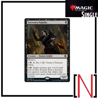 [MTG][Single][AFR] Forsworn Paladin ระดับ Rare [ภาษาอังกฤษ]